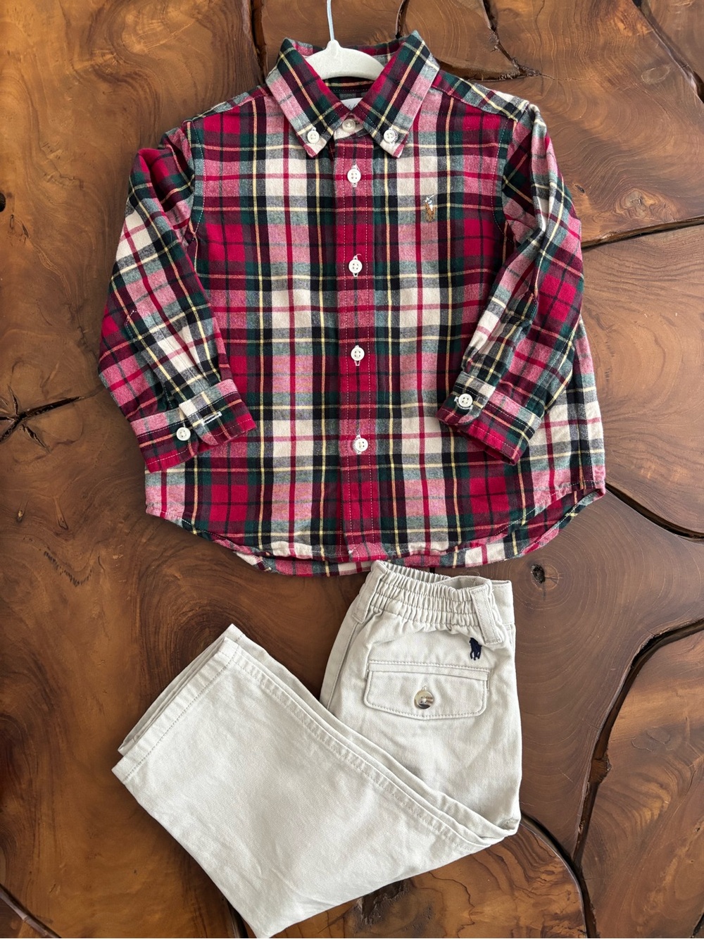 Polo by Ralph Lauren Red Plaid Button-Down Shirt